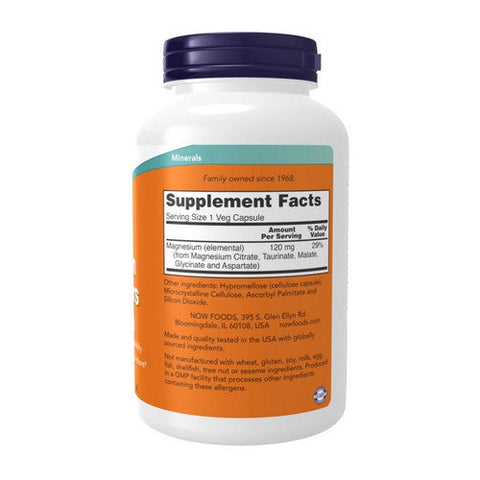Now Foods, Magnesium Transporters, 180 Veg Caps Now Foods
