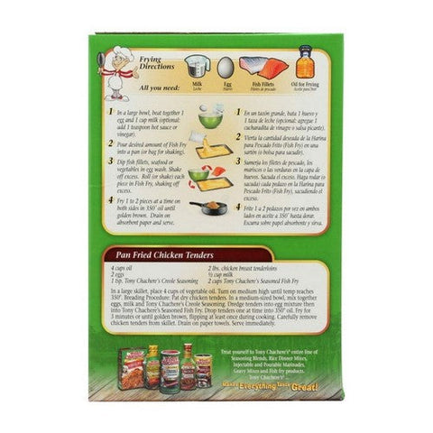 Tony Chachere's, Seasoned Fish Fry, 10 Oz(Case Of 12) Tony Chachere's