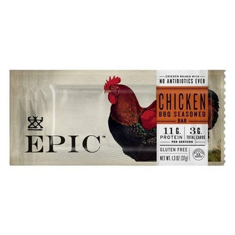 Epic Provisions, Chicken BBQ Seasoned Bar, 1.3 Oz(Case Of 12) Epic Provisions