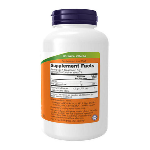 Now Foods, Slippery Elm Powder, 4 Oz Now Foods